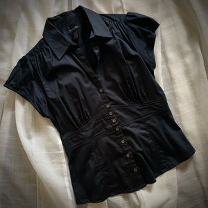 Black Banana Republic Factory Womens Stretch Woven